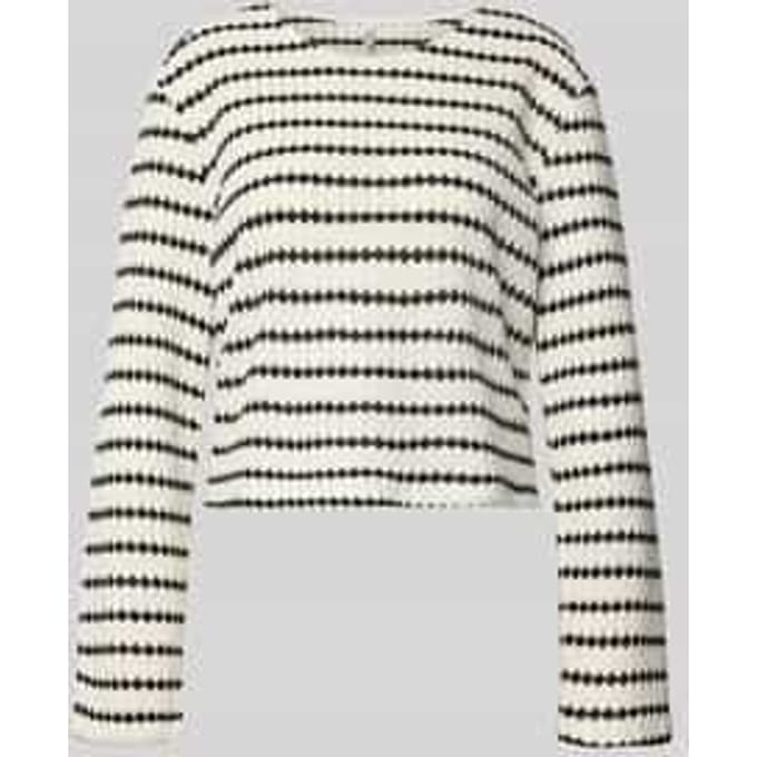 relaxed fit shirt met lange mouwen met katoen model 'EVA'