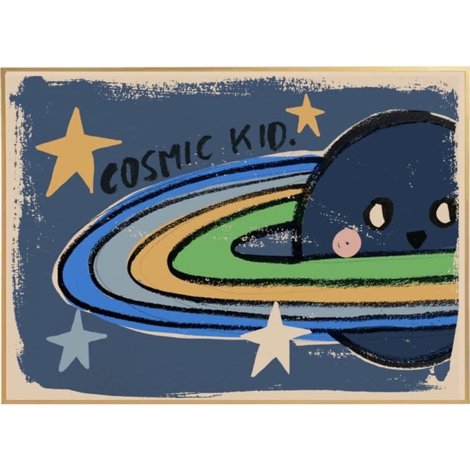 Studio loco poster cosmic kid 70 x 50 cm