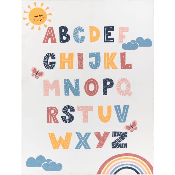 Kindertapijt Eliza multicolor 80x150 cm