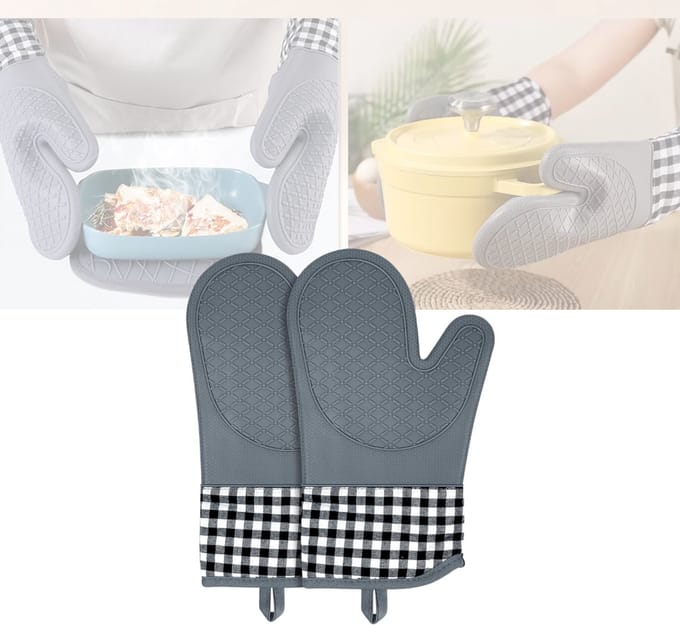 CRLYN® Ovenhandschoenen - Hittebestendige Ovenwanten