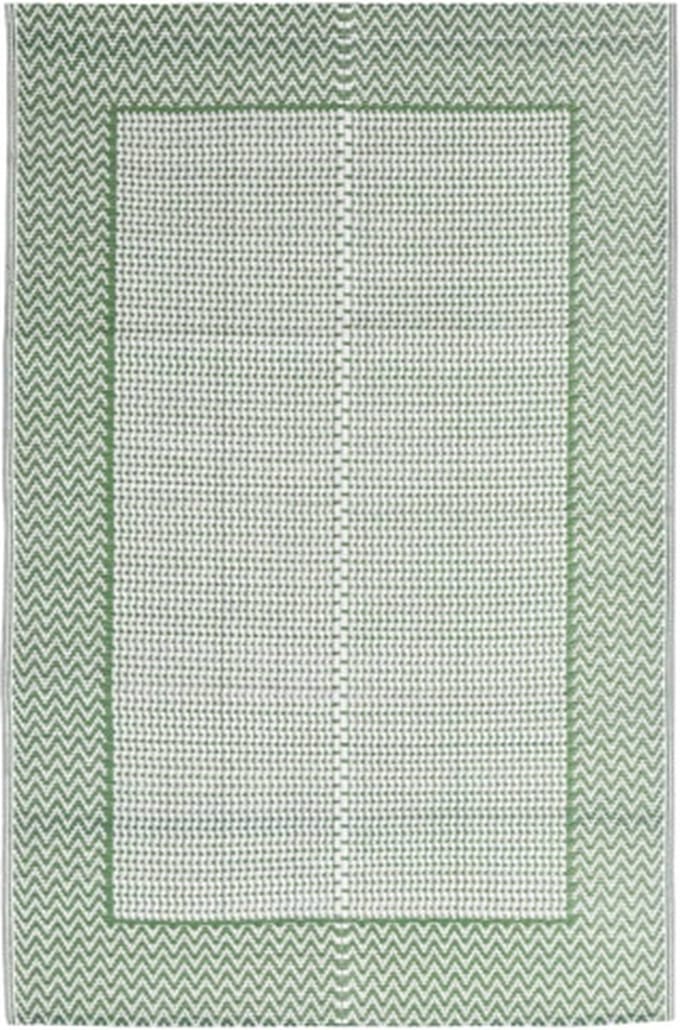vidaXL Buitenkleed ARAKIL 190x290 cm polypropeen groen