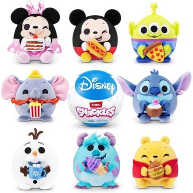Snackles Licensed Character Disney S1 Capsule 8asstd Poppetjes en figuren