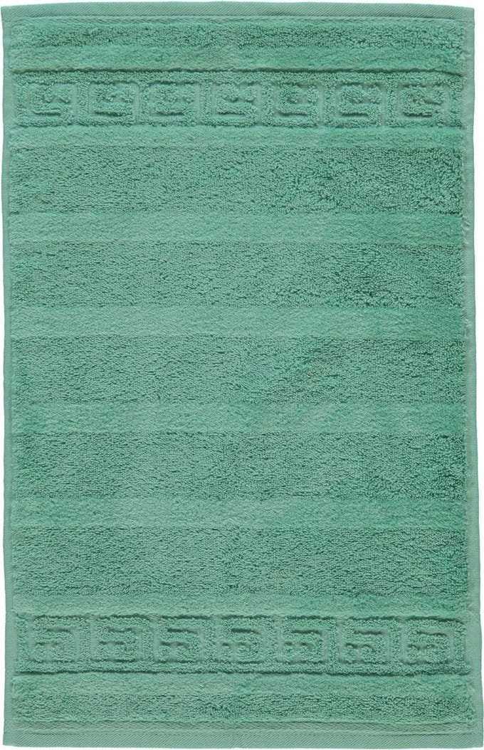 Cawo Noblesse Uni Gastendoekje - Agave 30x50