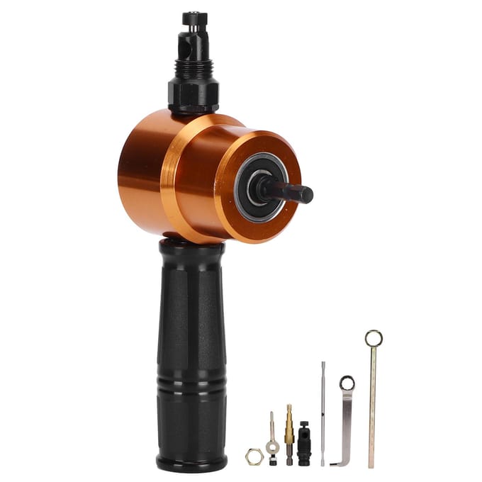 YT?160AS 8 Pièces/Ensemble Coupeur de Tôle à Double Tête Perceuse Pièces Modifiées Électriques Accessoire de Coupe