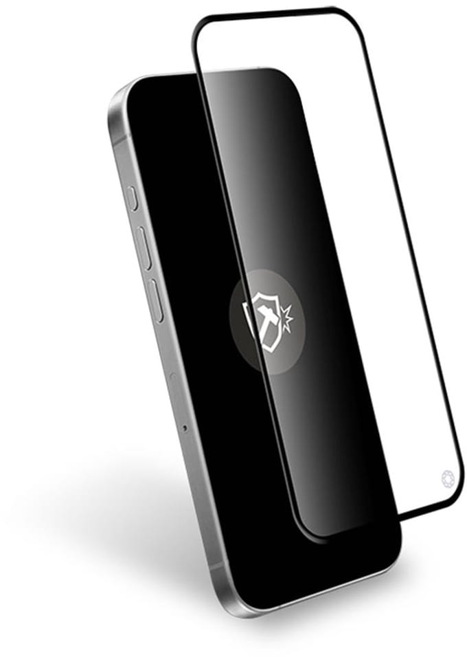 Force Case, Screenprotector geschikt voor iPhone 16 Pro Max - Anti-Impact Tempered Glass 2.5D, Transparant