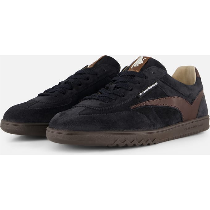 Floris van Bommel Floris van Bommel Zaler sneakers blauw Suède