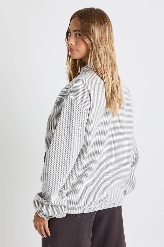 boohoo Dames Bekijk Oversized Bomber Jacket | Wit | Maat: 42