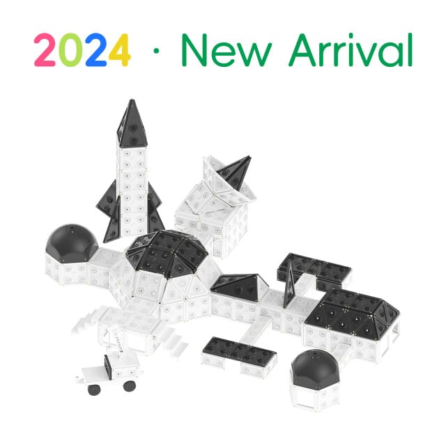 MNTL Magnetisch speelgoed Mars Basis MEGA SET 669-delig - A kwaliteit