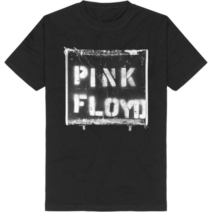 Pink Floyd Spray Stencil Heren T-shirt - zwart - S