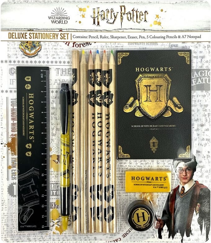 Blue Sky Studios Harry Potter Schrijfwarenset Deluxe Bumper Wallet Multicolours