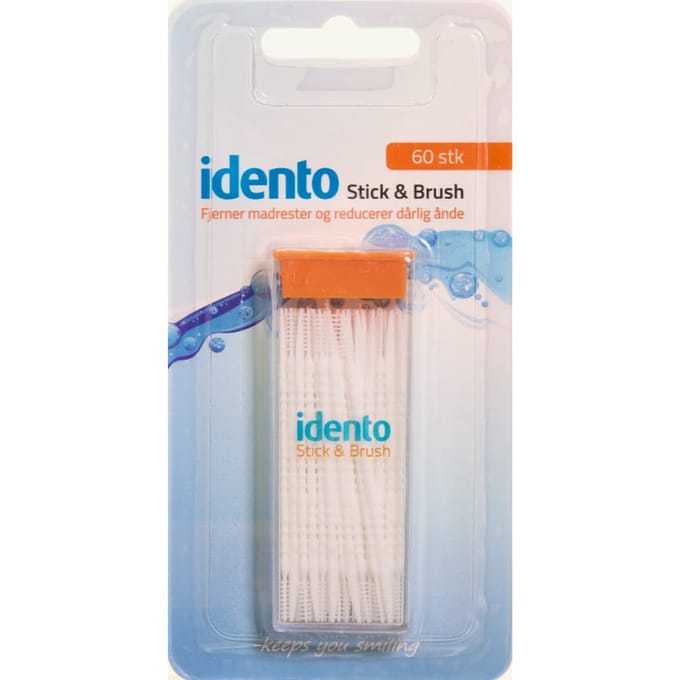 Idento Stok En Borstel 60 st