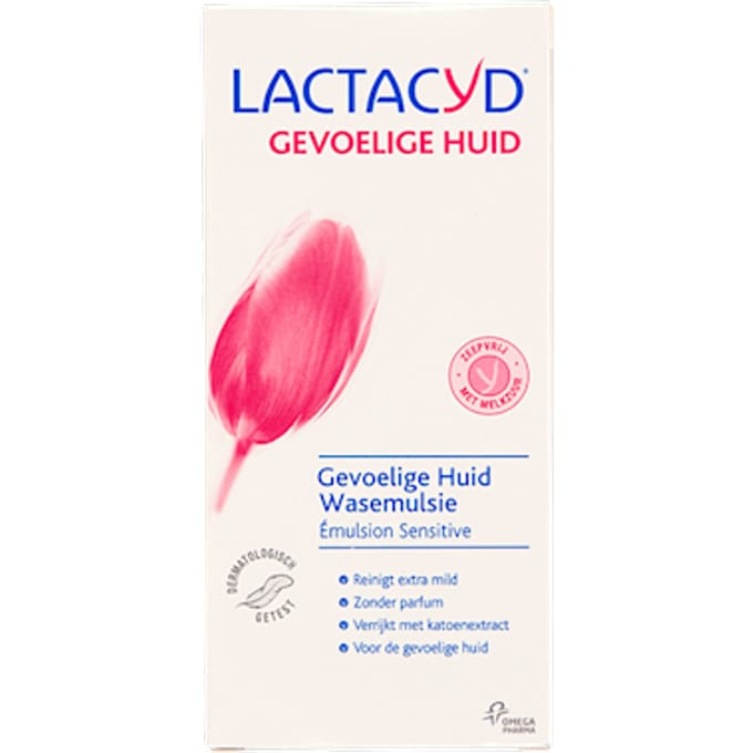 Dagelijkse wasemulsie gevoelige huid