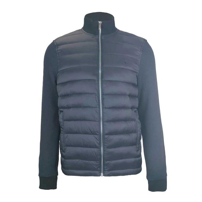 Original Penguin Heren City gewatteerd hybride jack (Zwart)