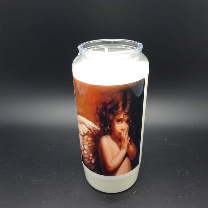Noveenkaars Engelen 002 - 6 dagen brander (5 stuks)