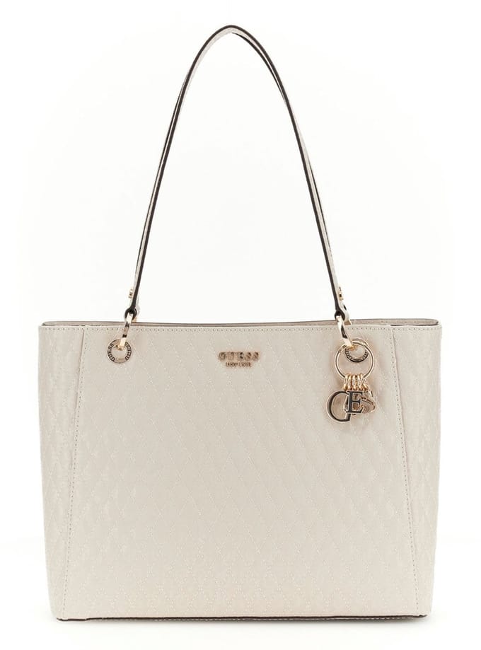GUESS Schoudertas Betula Noel Tote Taupe Beige