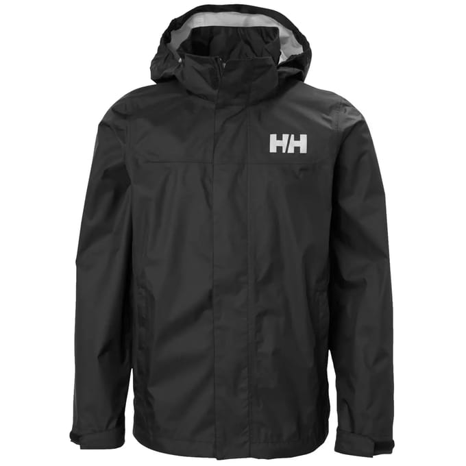 Helly Hansen Loke 2.0 Jr Jas Zwart 10 Years Kinderen