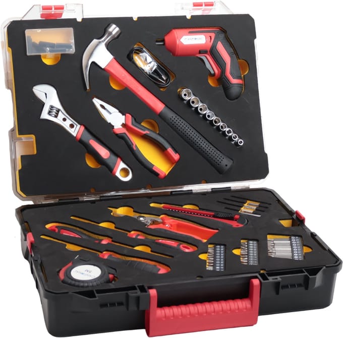 Cantonal gereedschapsset - 94-delige toolset in koffer