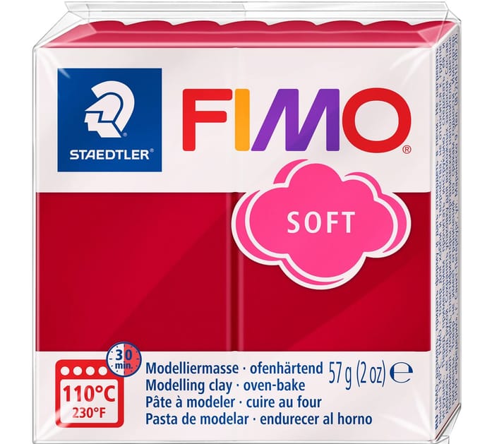 Staedtler Mod. clay FIMO soft cherry red