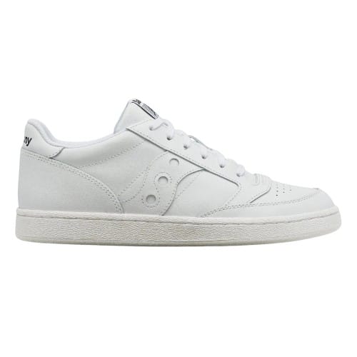 Saucony Heren Jazz Leather Court Trainers (Wit)