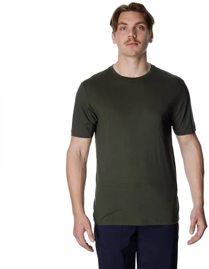 Houdini Tree T-shirt Met Korte Mouwen Groen L Man