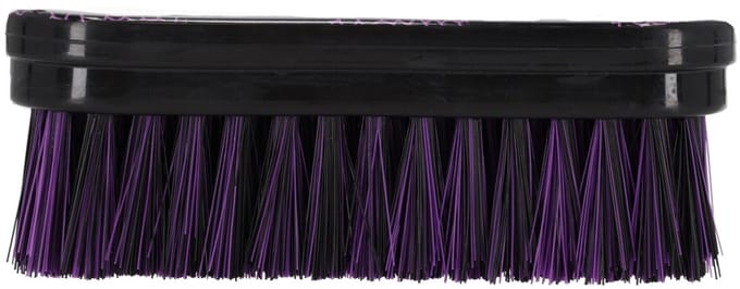 QHP - Hoofdborstel Lize - Zwart / Violet
