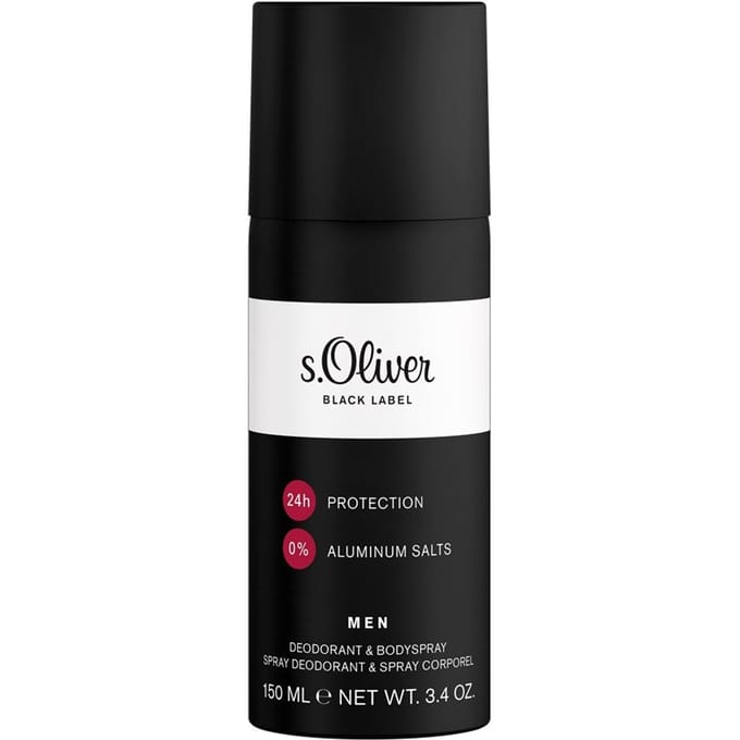 s. Oliver Black Label Men Deodorant Spray 150 ml