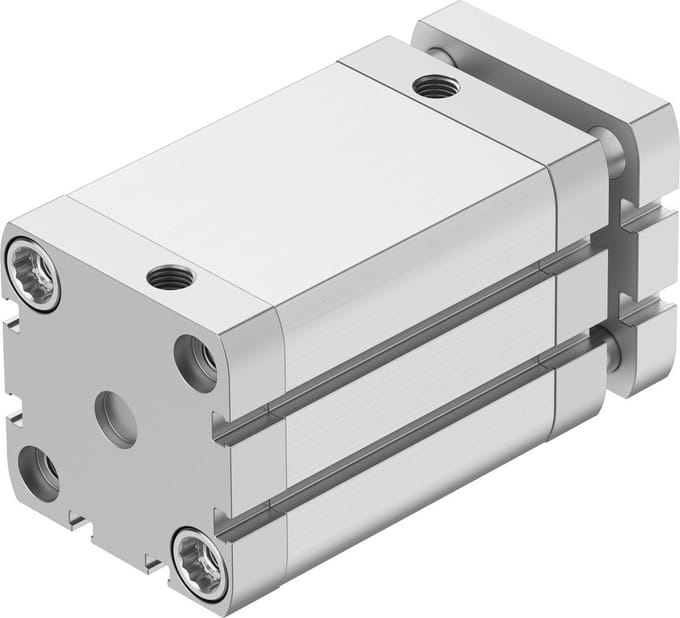 Festo Compacte Cilinder 50mm Boring 60mm Slag ISO 21287 Dubbelwerkend - 554266 - P2DPR
