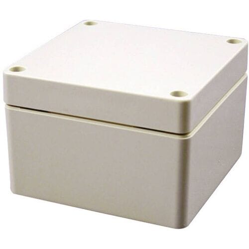Hammond Electronics 1554BGY Universele behuizing 65 x 65 x 40 ABS Grijs-wit (RAL 7035) 1 stuk(s)