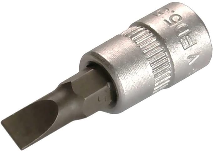 SW-Stahl SE/4-6.5 schroevendraaierbit, 6,3 mm (1/4") sleufkop