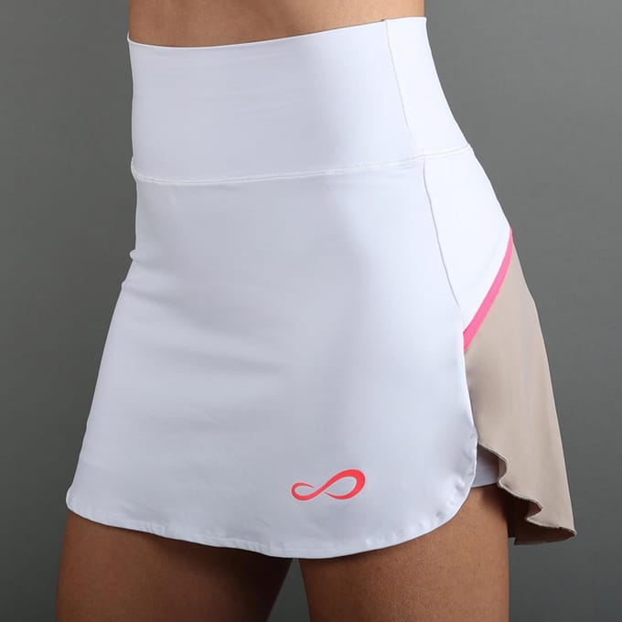 Endless Bloom Rok Dames-wit