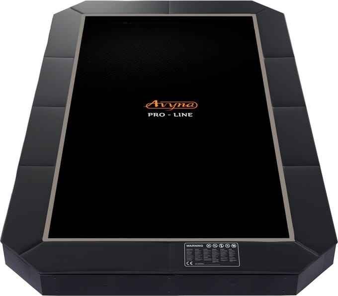 Avyna Pro-Line FlatLevel trampoline 352 - 520x305cm - Zwart