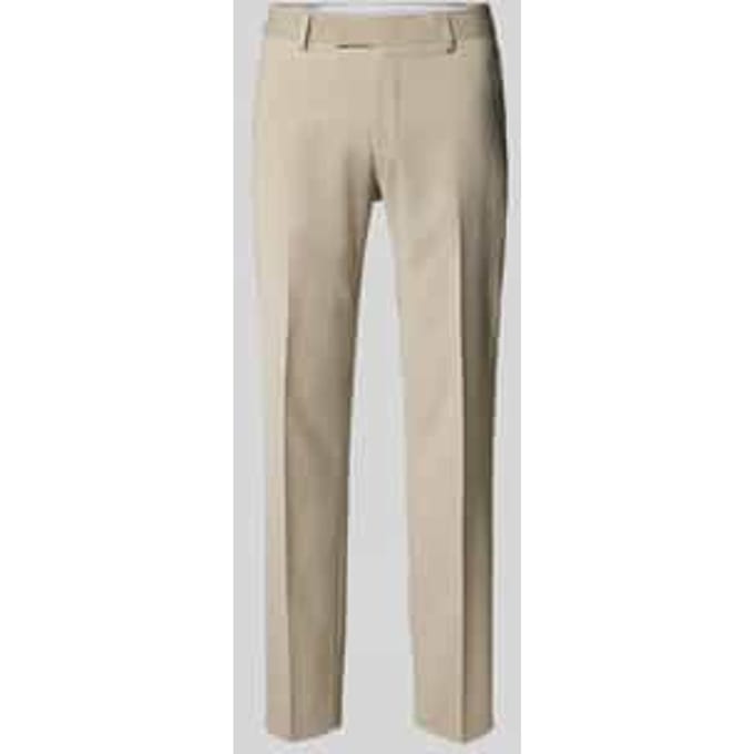 Straight fit pantalon met wol Model 'Tenuta'