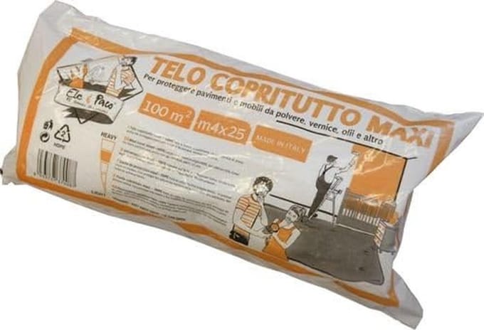 Polyethyleen Zeil - Plastic Rol - Afdekken en Beschermen - Hoge Dichtheid - 4x25 Meter - Transparant