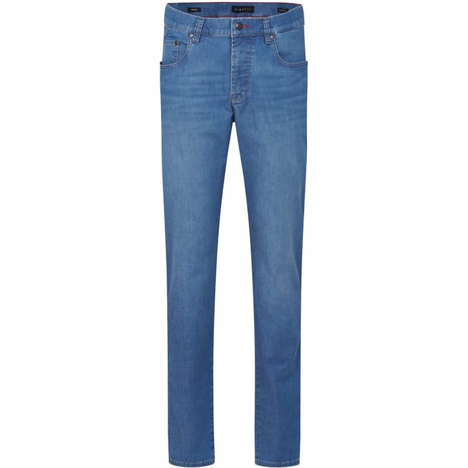 Bugatti Herren Jeans met stretchfunctie