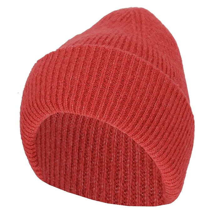 Sarlini - Muts dames - Ribbed - One Size - Terra Cotta