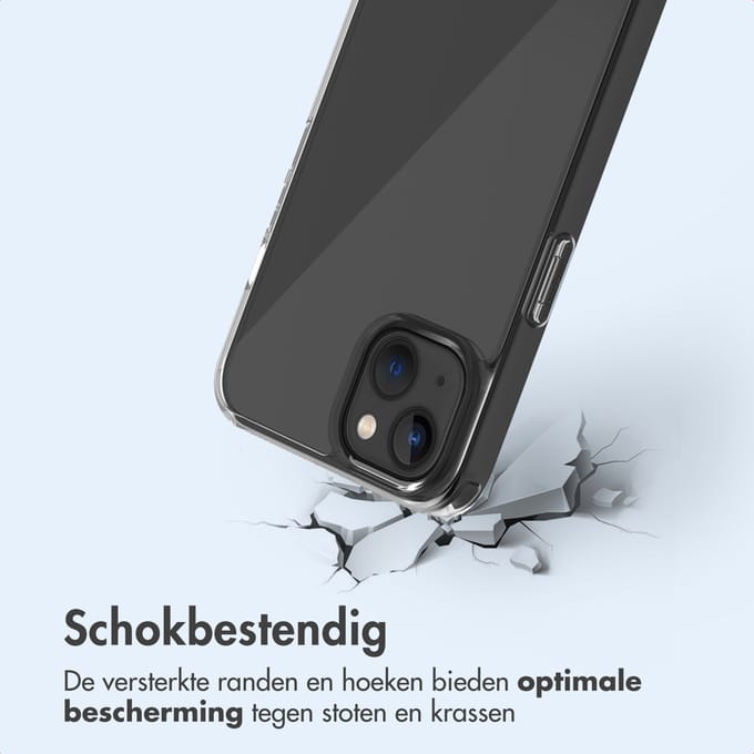 imoshion Hoesje - Geschikt voor Apple iPhone 13 Mini - Protective Backcover - Transparant