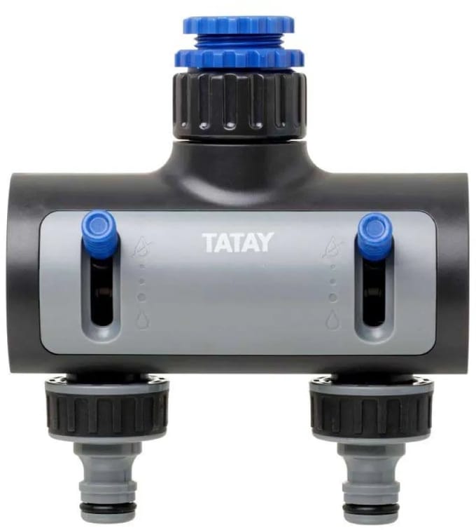 Tatay Premium 2v Kraanadapter Zilver