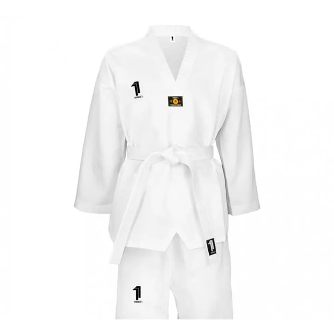 Geborduurde taekwondo dobok 1Fight1 Club