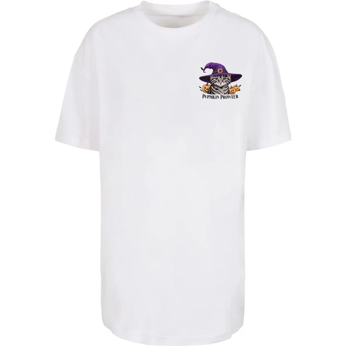 Dames-T-shirt Merchcode Halloween - Pumpkin Prowler