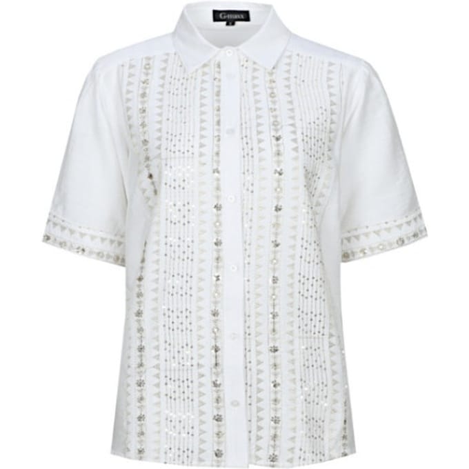 G-Maxx blouse Embla - Offwhite