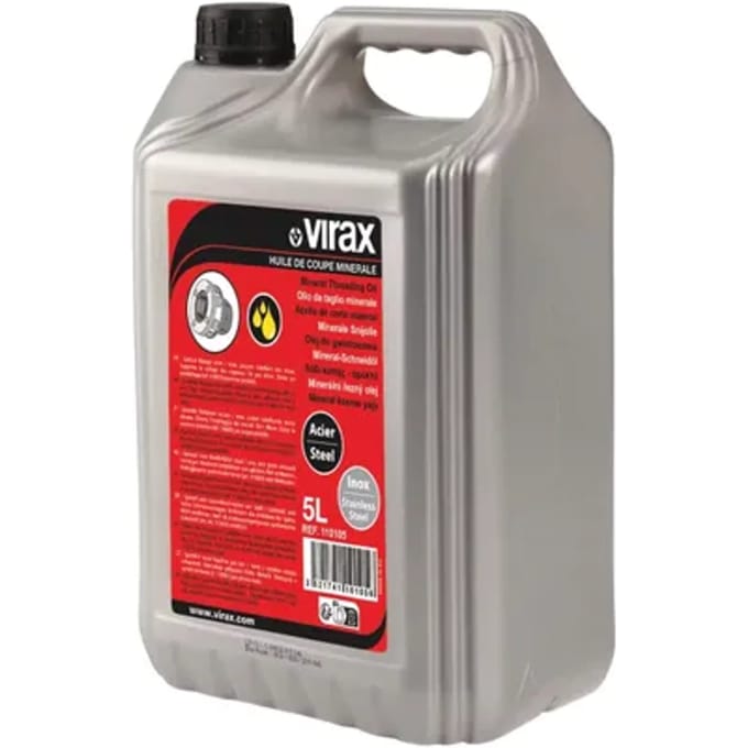 Virax Minerale Kraanolie 5L - Voor Metaalbewerking