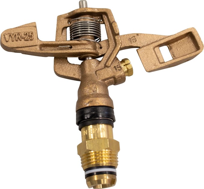 Vyrsa, MS-brons cirkelsproeier VYRSA 1/2" buitendraad (V25)