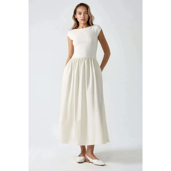 Contrast Midi-jurk