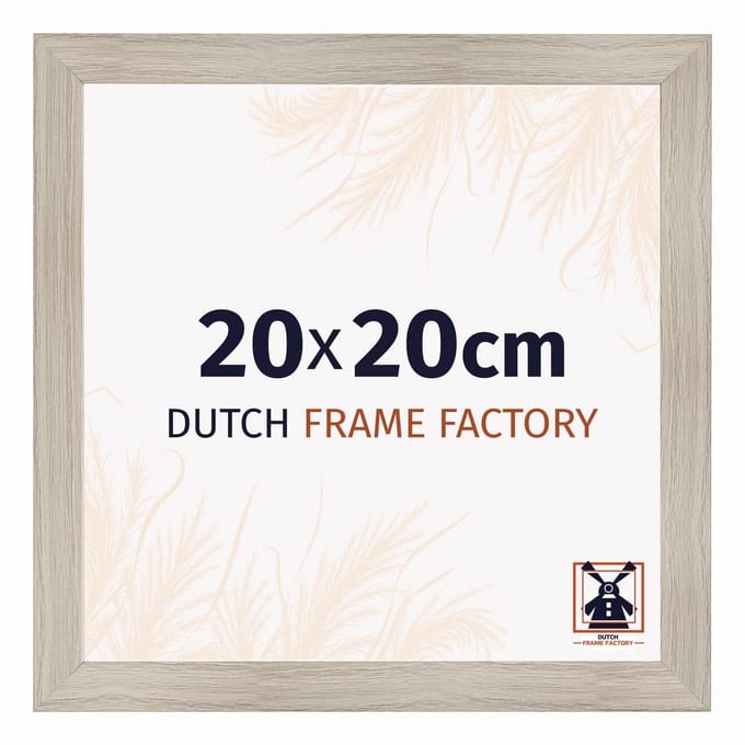 Fotolijst 20x20 cm - MDF - Eiken Licht - Praag