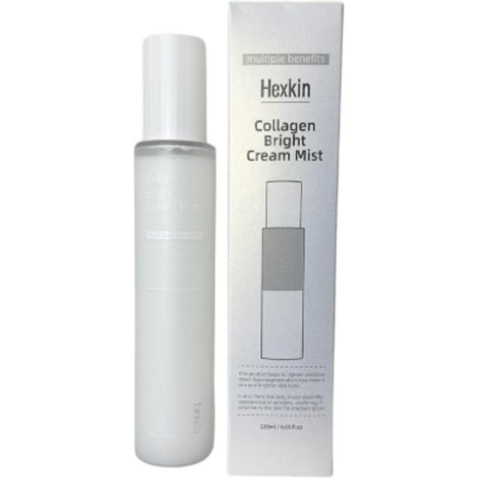 HEXKIN Mist Crème Éclaircissante au Collagène 120ml (Un paquet de 2) white
