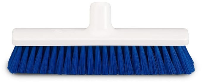 MM Eurotool Hygiëne kamer- en zaalveger blauw 30 cm met polyester vezels