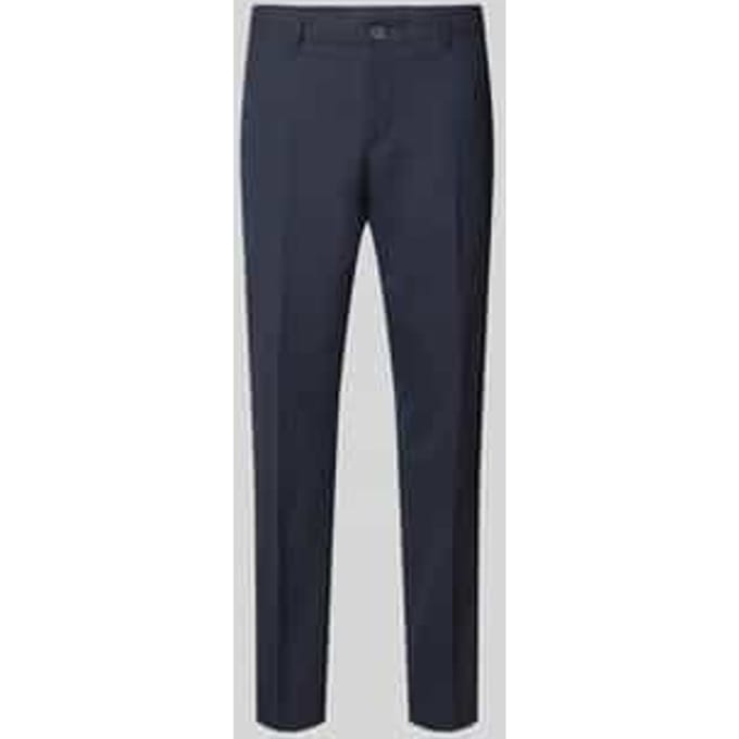 Slim fit pantalon met wol model 'NEIL'