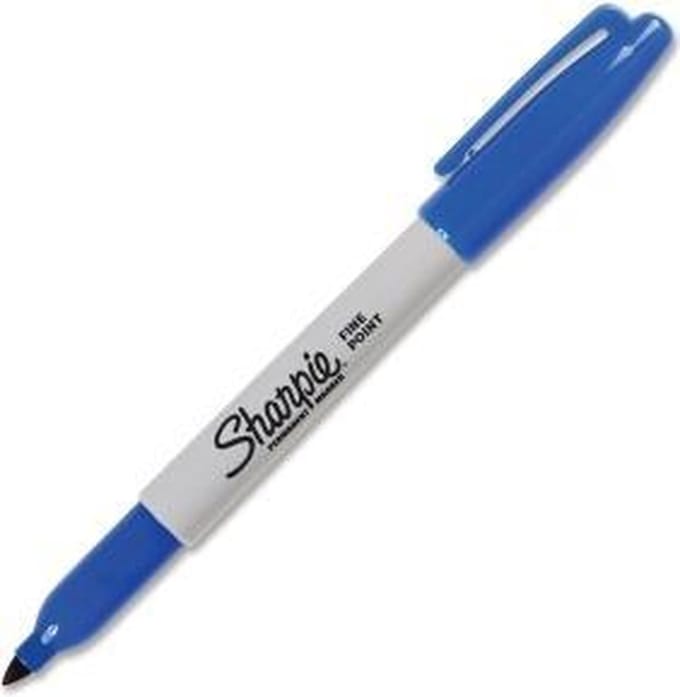 Sharpie fijn blauw