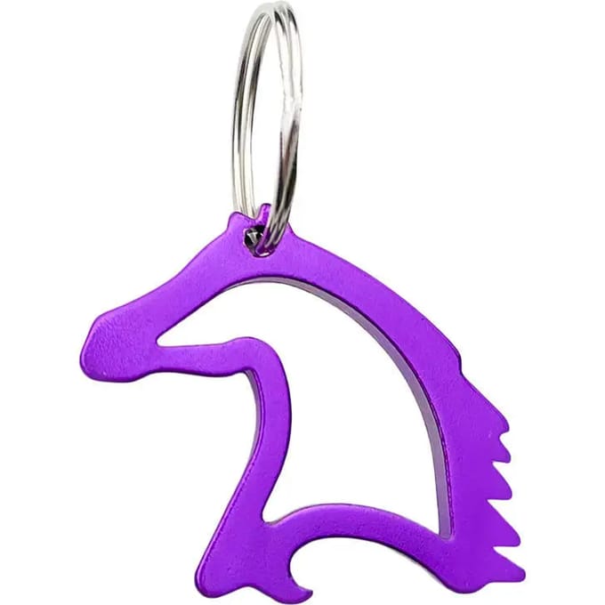Sleutelhanger met flesopener paardhoofd York