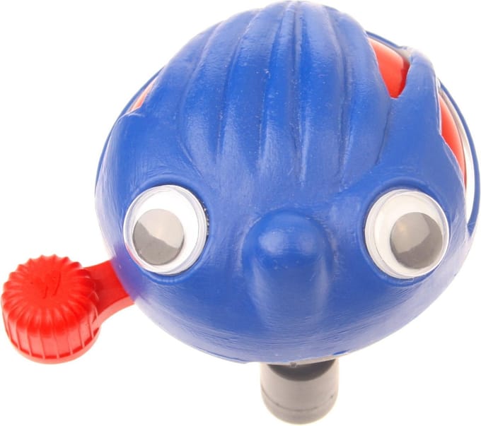 Widek Happy Faces - Fietsbel - Rood / Blauw